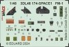 Eduard 3DL48174 FM-1 SPACE TAMIYA 1/48