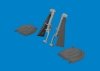 Eduard 672384 P-51D undercarriage legs PRINT EDUARD 1/72