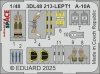 Eduard 3DL48213 A-10A SPACE GREAT WALL HOBBY 1/48