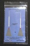 HobbyDecal MT72014V1 F-104 Pitot tube set 1/72