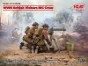 ICM 35646 WWII British Vickers MG Crew (Vickers MG & 2 figures) 1/35