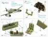 Quinta Studio QD72047 Me-262A 3D-Printed & coloured Interior on decal paper (Academy) 1/72
