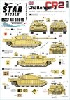 Star Decals 48-B1019 Challenger 2 - CR2. Op.Telic - Invasion and occupation of Iraq 2003-2011 1/48