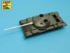 Aber 35L-234 Russian U-5TS (2A20) 115mm tank barrel for T-62 (1:35)