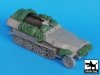 Black Dog T35018 Sdkfz 251 C accessories set for Dragon 1/35