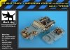 Black Dog T72016 M3 Half Track + amphibian vehicle for Trumpeter 1/72