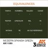 AK Interactive AK11350 Modern Spanish Green 17ml