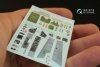 Quinta Studio QD32009 Mirage 2000C 3D-Printed & coloured Interior on decal paper (for Kitty Hawk kit) 1/32