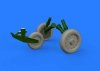 Eduard 648387 F-8 Crusader wheels EDUARD/HASEGAWA 1/48