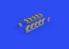 Eduard 648618 Il-2 exhaust stacks ZVEZDA 1/48