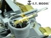 E.T. Model EA35-040 WWII US ARMY M2HB MG w/50 Rounds Ammunition Can 1/35