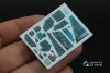 Quinta Studio QDS+48516 Mi-24P Hind-F 3D-Printed coloured Interior on decal paper (Trumpeter) (small version) (with 3D-printed resin parts) 1/48