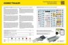 Heller 56778 STARTER KIT Goods Trailer 1/24