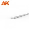 AK Interactive AK6508 STRIPS 0.50 X 1.00 X 350MM – STYRENE STRIP – (10 UNITS)