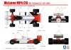 Aoshima 08191 Mclaren Mp4/2B ’85 Monaco Gp 1:20