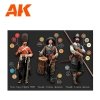 AK Interactive AK11762 SIGNATURE SET – HISTORICAL FIGURES S. XVI-XVIII BY PEPE GALLARDO PAINT SET 18x17 ml