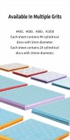 DSPIAE SS-C01 Self Adhesive Sponge Sanding Disc Set 5mm / Zestaw samoprzylepnych gąbkowych tarcz szlifierskich 5 mm