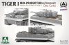 Takom 2200 Tiger I Mid Production w/zimmerit Sd.Kfz. 181 Pz.Kpfw. VI Ausf. E Otto Carius 1/35