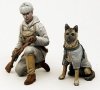 ToRo Model 35F109 Wojna Zimowa - Armia Fińska - Młody Łącznik z Psem / Winter War 1939-40 - Young messenger boy with his dog 1/35