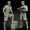 Panzer Art FI35-026 British RAC officers North Africa set 1/35