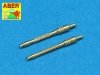 Aber A48 006 Set of 2 barrels for German 13mm aircraft machine guns MG 131 (middle type) (1:48)