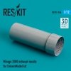 RESKIT RSU72-0256 MIRAGE 2000 EXHAUST NOZZLE FOR DREAMMODEL KIT (3D PRINTED) 1/72