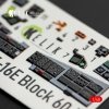 KELIK K48060 F-16E DESERT VIPERS BLOCK 60 INTERIOR 3D DECALS FOR KINETIC KIT 1/48