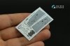 Quinta Studio QD32141 F-104G 3D-Printed & coloured Interior on decal paper (Italeri) 1/32