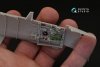 Quinta Studio QD32025 A6M2b (Nakajima prod.) 3D-Printed & coloured Interior on decal paper (for Tamiya kit) 1/32