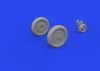 Eduard 672348 Bf 109G-5/ G-6 wheels PRINT EDUARD 1/48