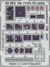 Eduard 49963 He 111H-16 radio compartment 1/48 ICM