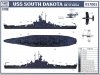 Vee Hobby E57005 USS South Dakota BB-57 1944  Deluxe Edition 1/700