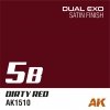 AK Interactive AK1547 DUAL EXO SET 5 – 5A SUPERNOVA RED & 5B DIRTY RED