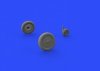 Eduard 648400 Bf 109G-6 wheels TAMIYA 1/48