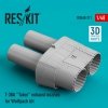 RESKIT RSU48-0211 T-38A TALON EXHAUST NOZZLES FOR WOLFPACK KIT (3D PRINTED) 1/48