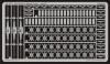 Eduard 48565 Lancaster bomb rack 1/48  (TAMIYA)