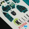 KELIK K72056 MI-24V INTERIOR 3D DECALS FOR HOBBYBOSS KIT 1/72