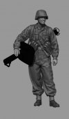 Panzer Art FI35-217 Panzerknacker in cammo coverall No1 1/35