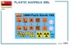 MiniArt 24004 PLASTIC BARRELS 100L 1/24