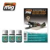 AMMO of Mig Jimenez 7422 WW II SOVIET AIRPLANES (Green & Black camouflages)