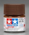 Tamiya XF79 Linoleum Deck Brown (81779) Acrylic paint 10ml
