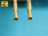 Aber 35L-222 Set of 2 barrels for Russian 14,5 mm machine guns KPVT used on ZPU-2 or ZPU-4 (1:35)