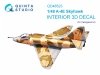 Quinta Studio QD48523 A-4E 3D-Printed & coloured Interior on decal paper (Hasegawa/Hobby2000) 1/48