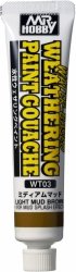 Gunze Sangyo WT-03 Weathering Water-Based Paint Gouache Light Mud Brown 20ml
