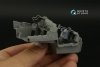 Quinta Studio QDS+35106 AH-64D 3D-Printed & coloured Interior on decal paper (Takom) (Small version) (with 3D-printed resin parts) 1/35