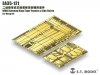E.T. Model EA35-121 WWII German King Tiger Fender & Side Skirts For Meng Kit 1/35