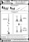 Master GM-35-044 German WWII 1,4m rod antenna (for Fu 7 radio set) (1pc) 1/35
