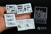 Quinta Studio QD+48495 F-4D late Phantom II 3D-Printed & coloured Interior on decal paper (Academy) (with 3D-printed resin parts) 1/48