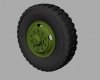 Panzer Art RE35-566 M54 road wheels (Firestone combat pattern) 1/35