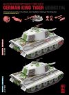 Rye Field Model 5138 German King Tiger Pz.Kpfw. VI Ausf. B Ardennes 1944 Upgrade Version 1/35
